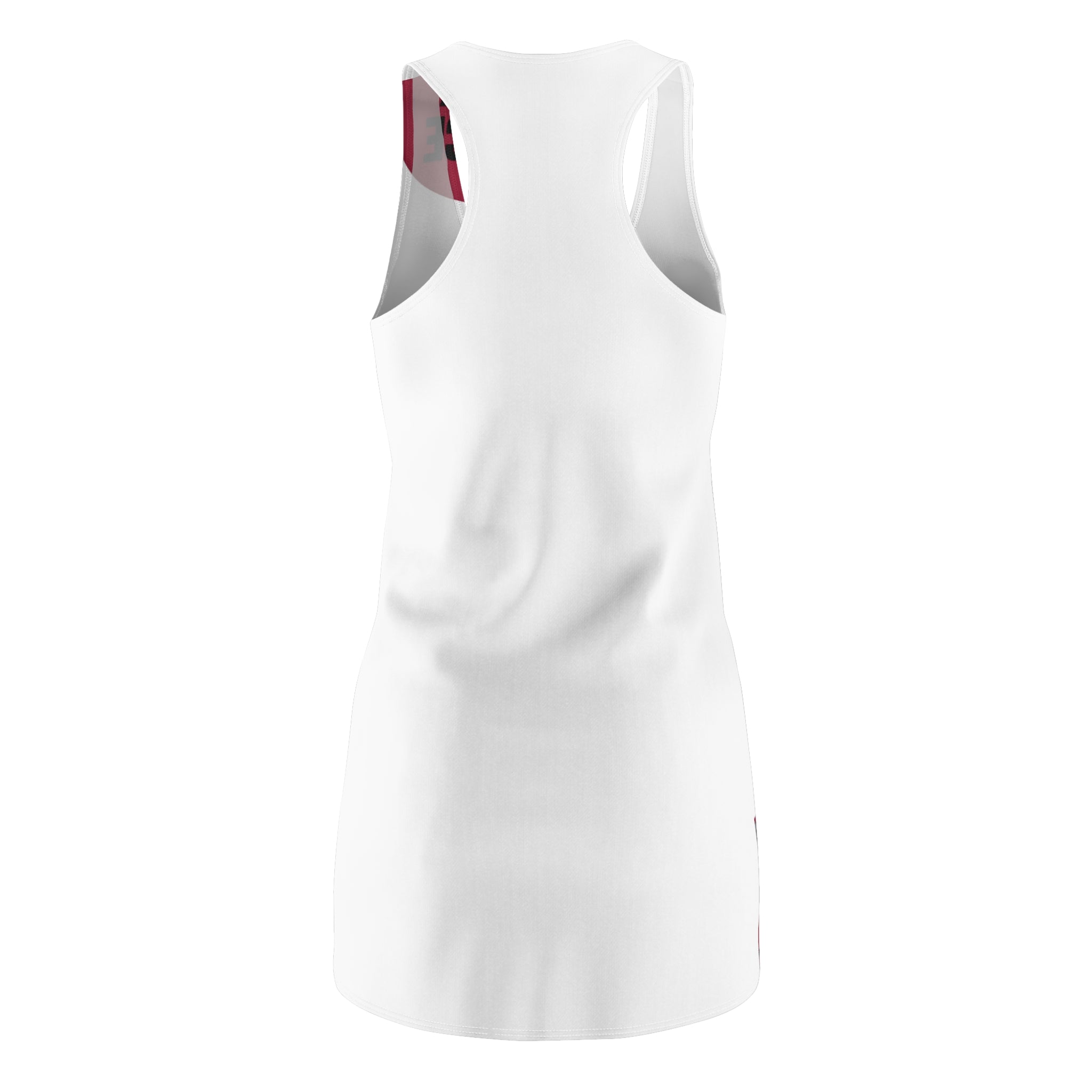 Racerback Dress — "Protect Your Peace" Button Print