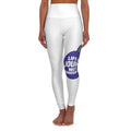 High-Waisted Yoga Leggings — "Life’s a Journey, Not a Finish Line" Motivational Fitness Leggings