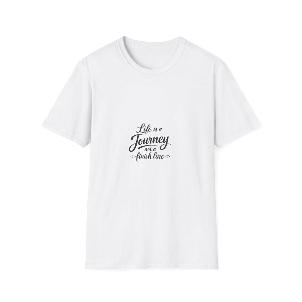 Life Is a Journey T-Shirt2 – Minimal Inspirational Quote Tee