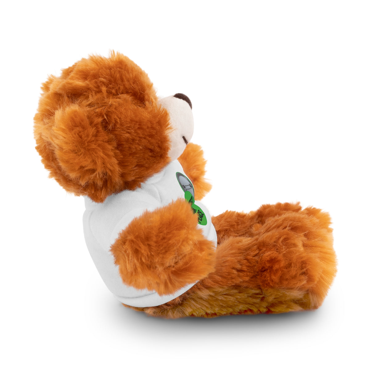Bear Plush with 'Protect Your Peace' Tee