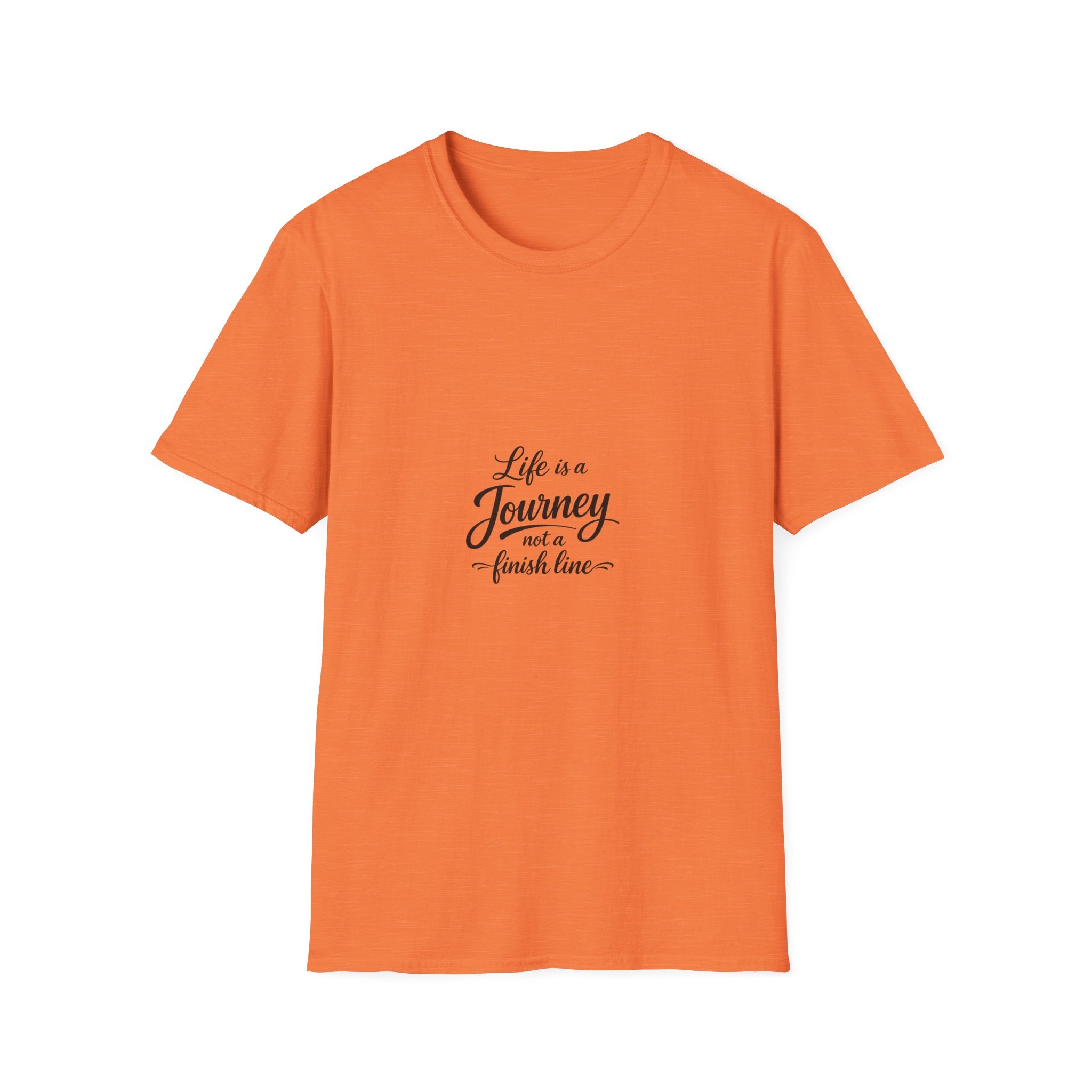 Life Is a Journey T-Shirt2 – Minimal Inspirational Quote Tee