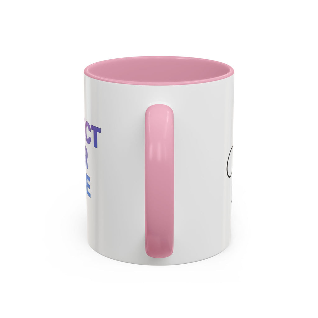 Protect Your Peace Colorful Mug — Inspirational Coffee Cup (11oz/15oz)