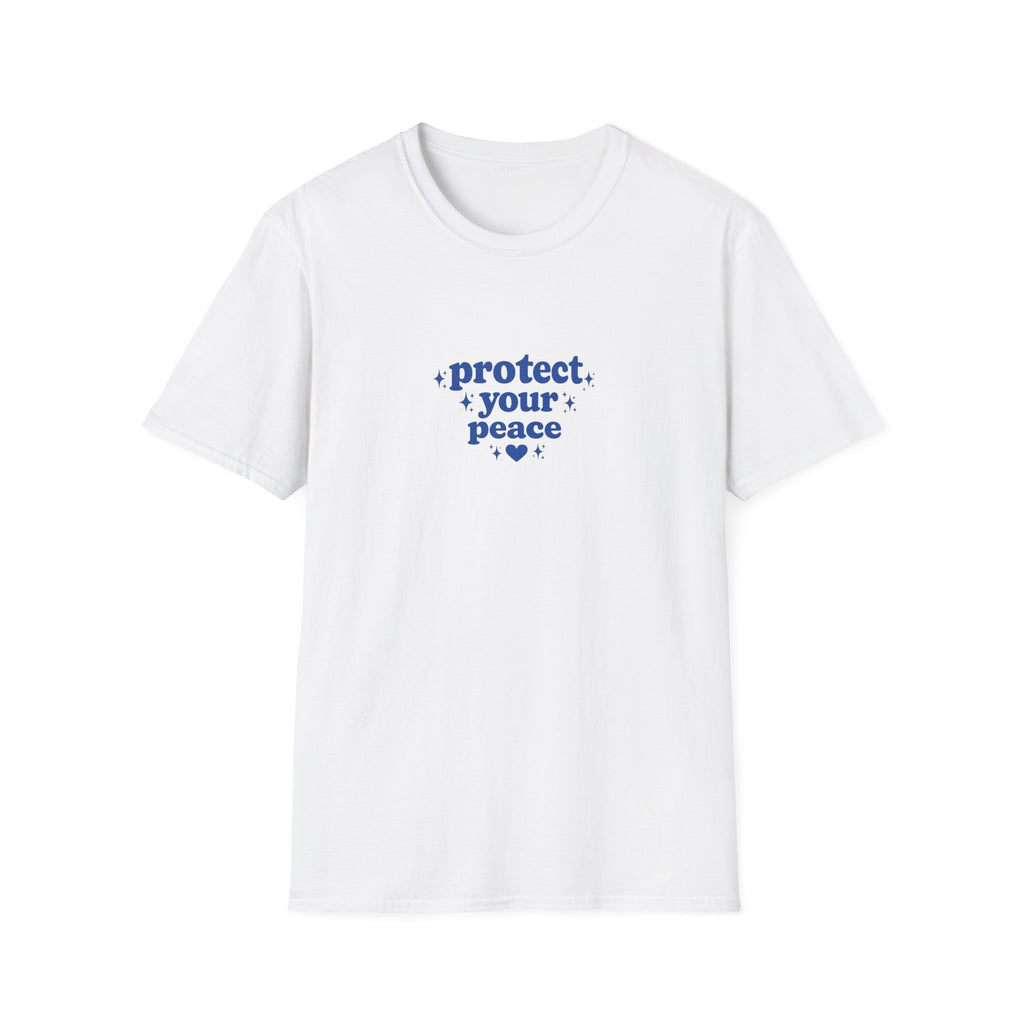 Protect Your Peace T-Shirt — Positive Self-Care Graphic Tee