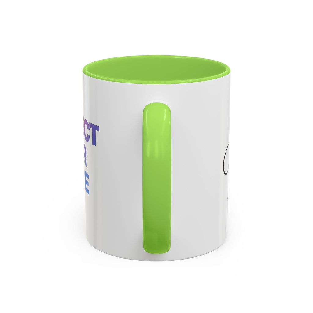 Protect Your Peace Colorful Mug — Inspirational Coffee Cup (11oz/15oz)