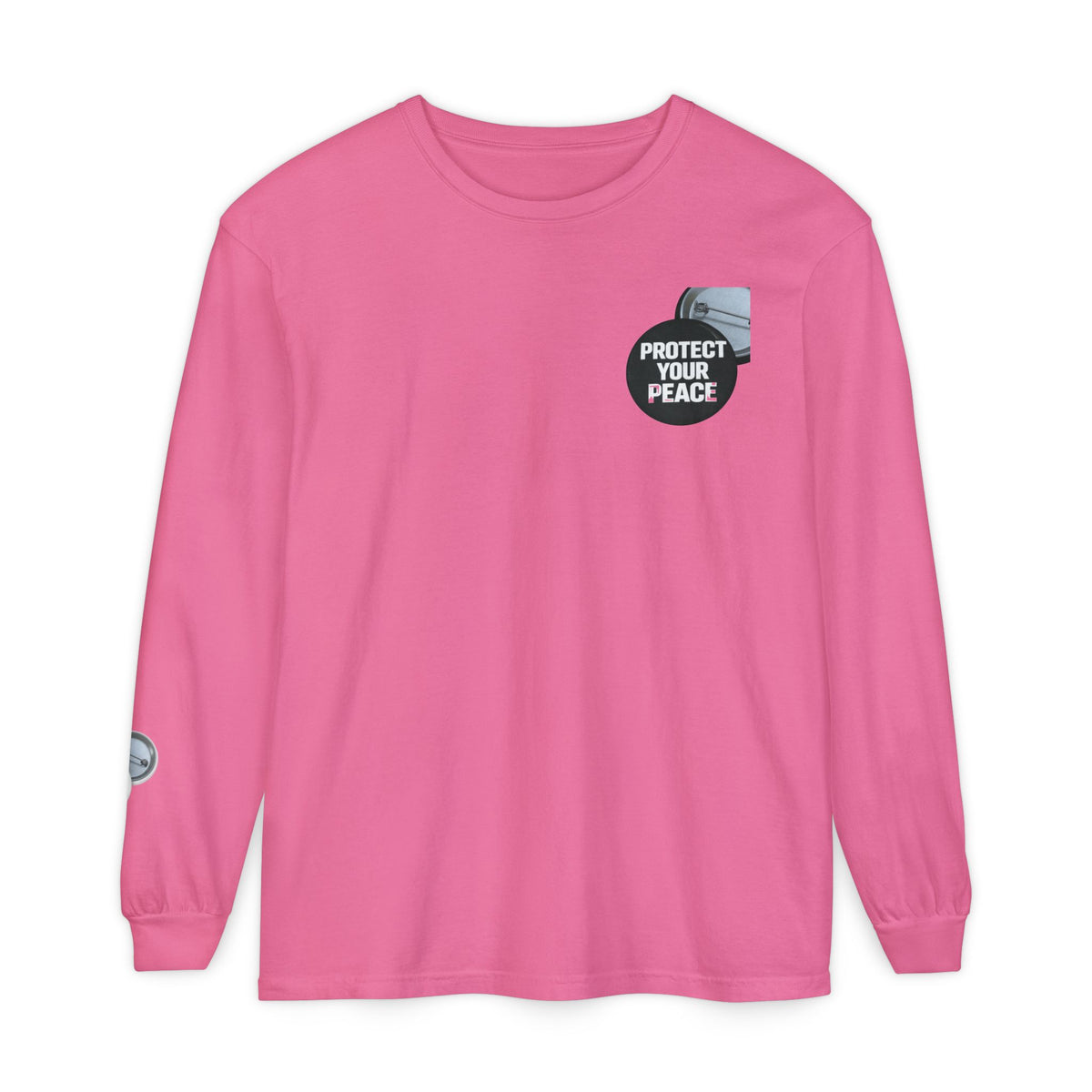 Protect Your Peace Graphic Long Sleeve T-Shirt
