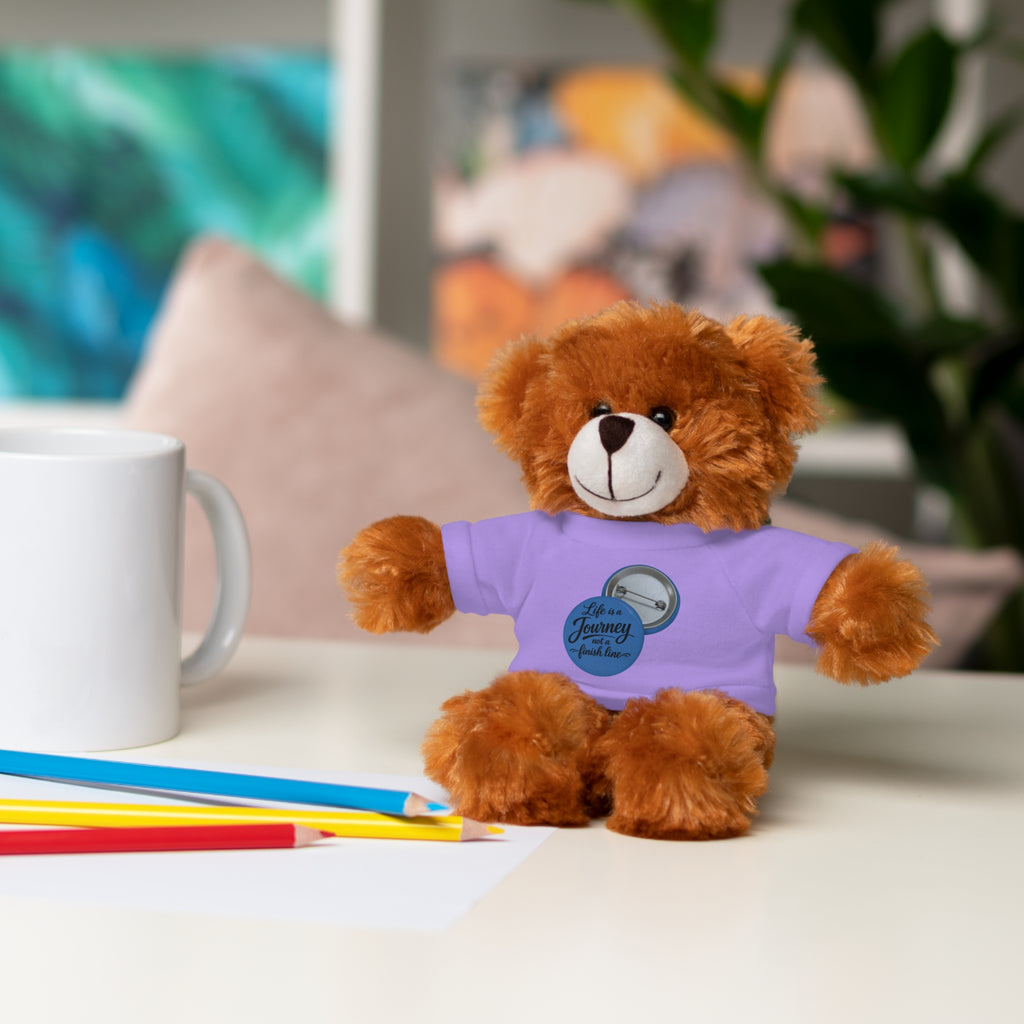 Personalized Teddy Bear with Custom Tee — Cute Plush Gift for Kids & Occasions