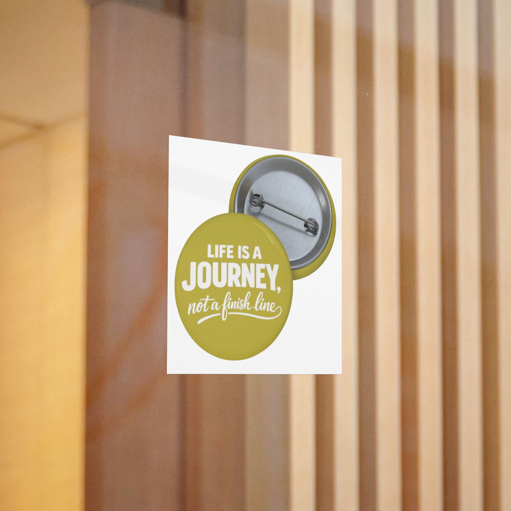 Inspirational 'Life Is A Journey, Not A Finish Line' Sticker