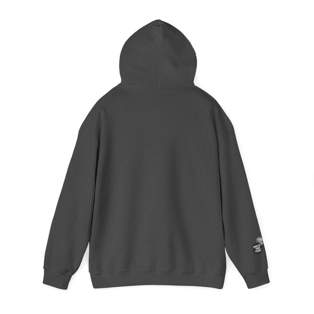 Hoodie  protect your peace  graphic design sleave and chest