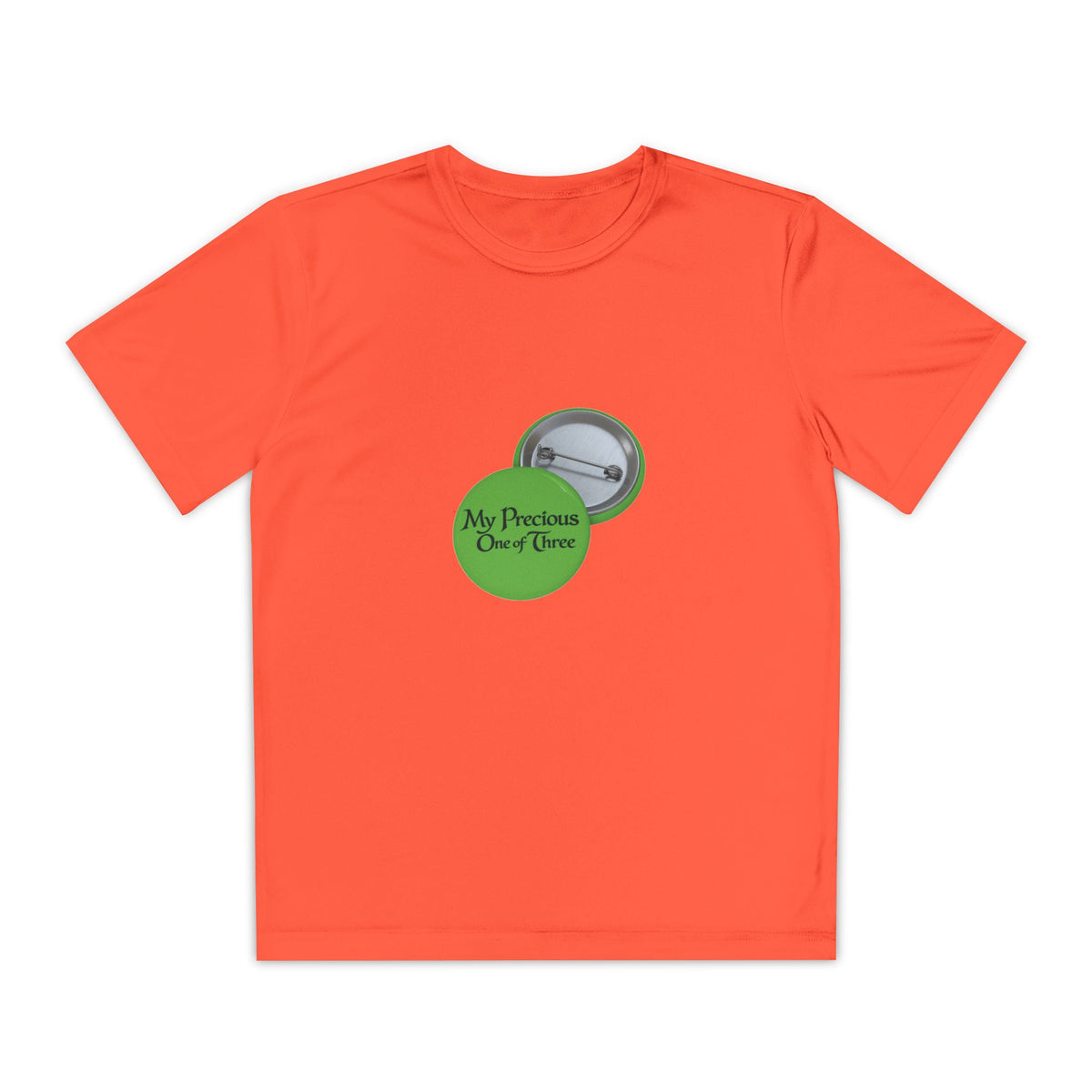 Youth Competitor Tee 'my precious one of three'