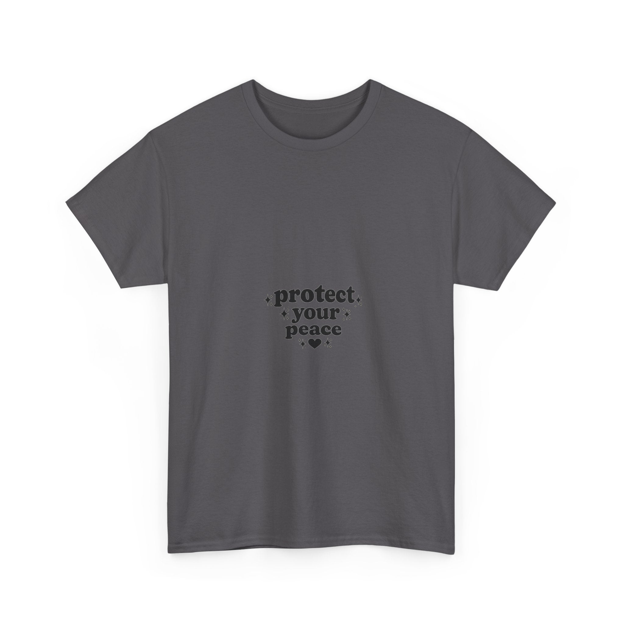 Protect Your Peace T‑Shirt — Minimalist Self‑Care Tee