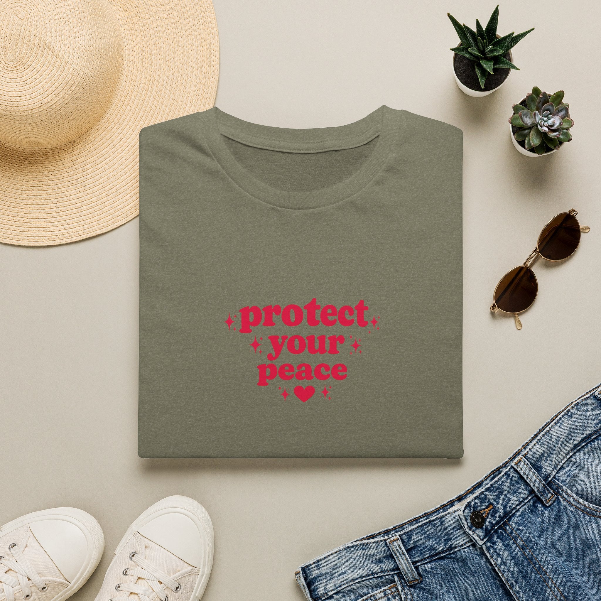 Protect Your Peace T-Shirt — Self-Care Graphic Tee