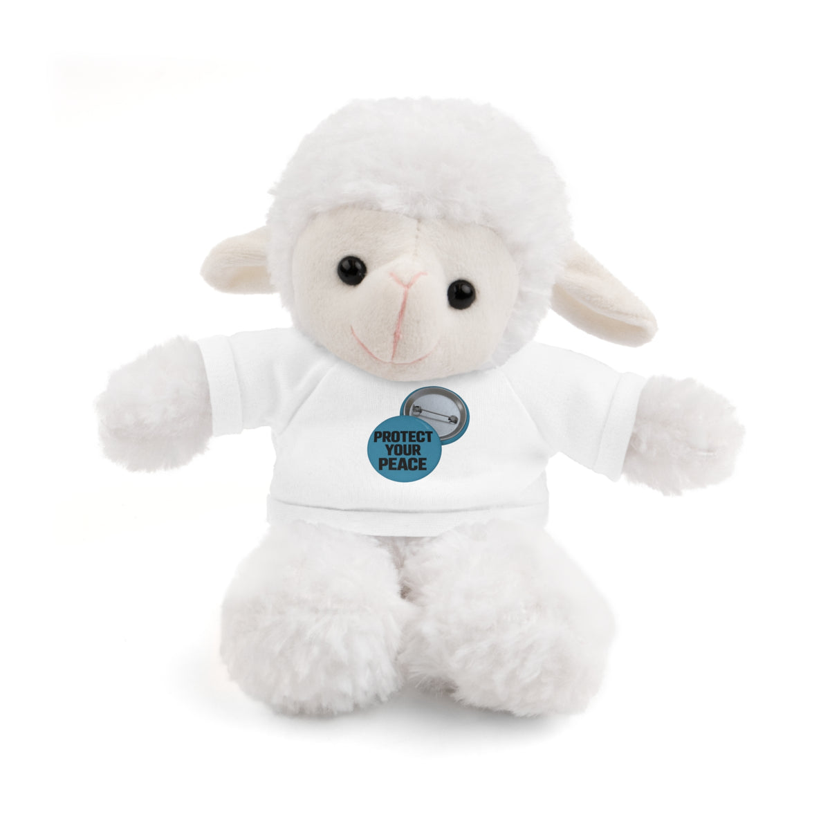 Teddy Bear — 'Protect Your Peace' Tee Plush Gift