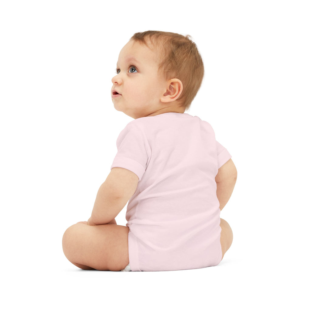 Minimal 'My Favorite' Infant Onesie – Soft White Baby Bodysuit