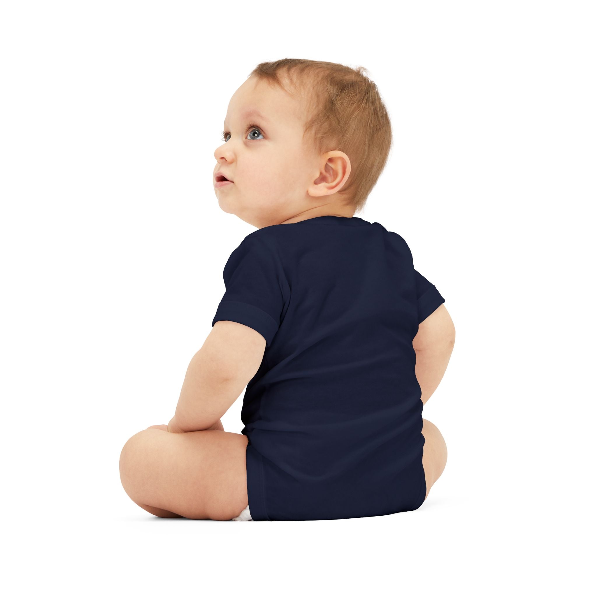 Minimal 'My Favorite' Infant Onesie – Soft White Baby Bodysuit