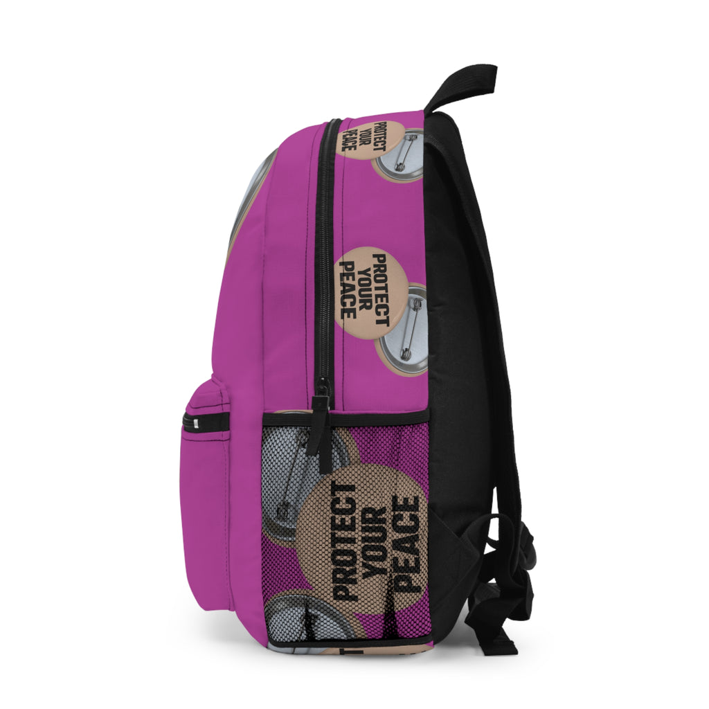 Protect Your Peace Backpack — graphic design & Travel Bag
