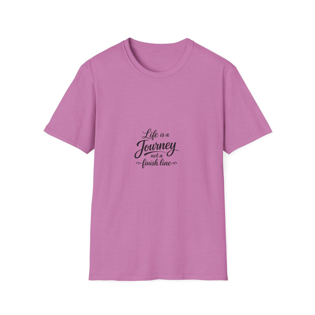 Life Is a Journey T-Shirt2 – Minimal Inspirational Quote Tee