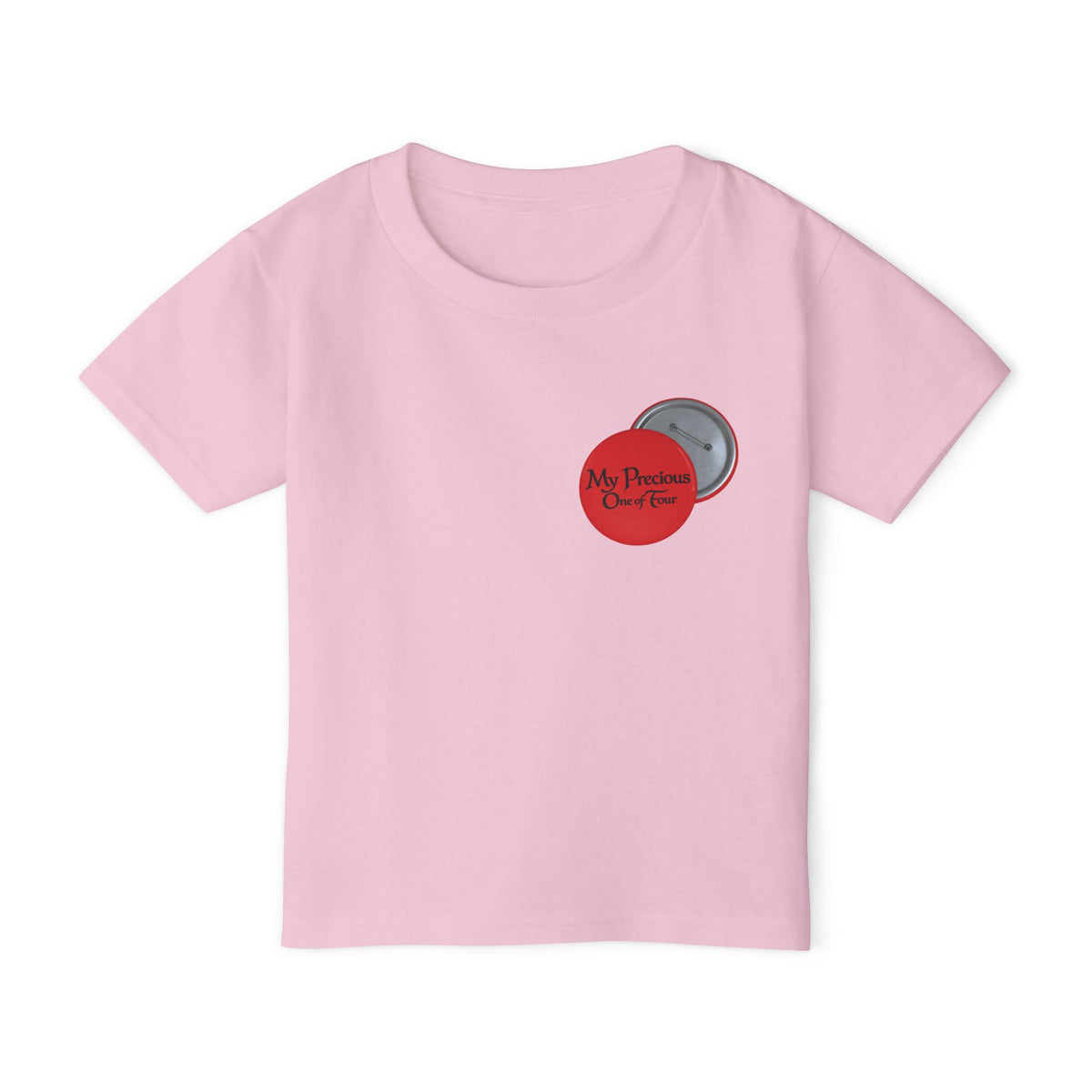 Toddler T‑Shirt — 'My Precious One of Four' Cute graphic design'