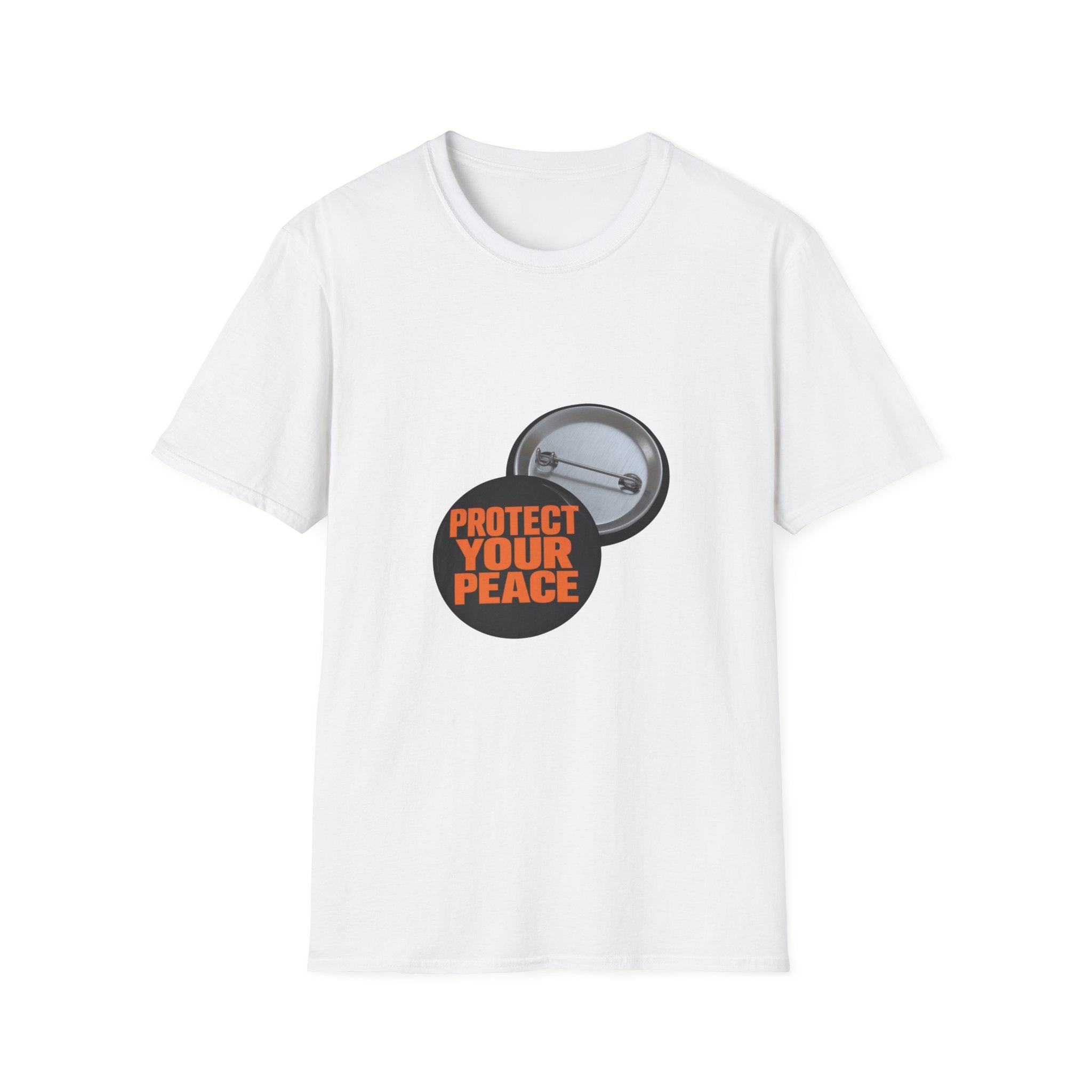 Protect Your Peace T-Shirt — Graphic Button Design