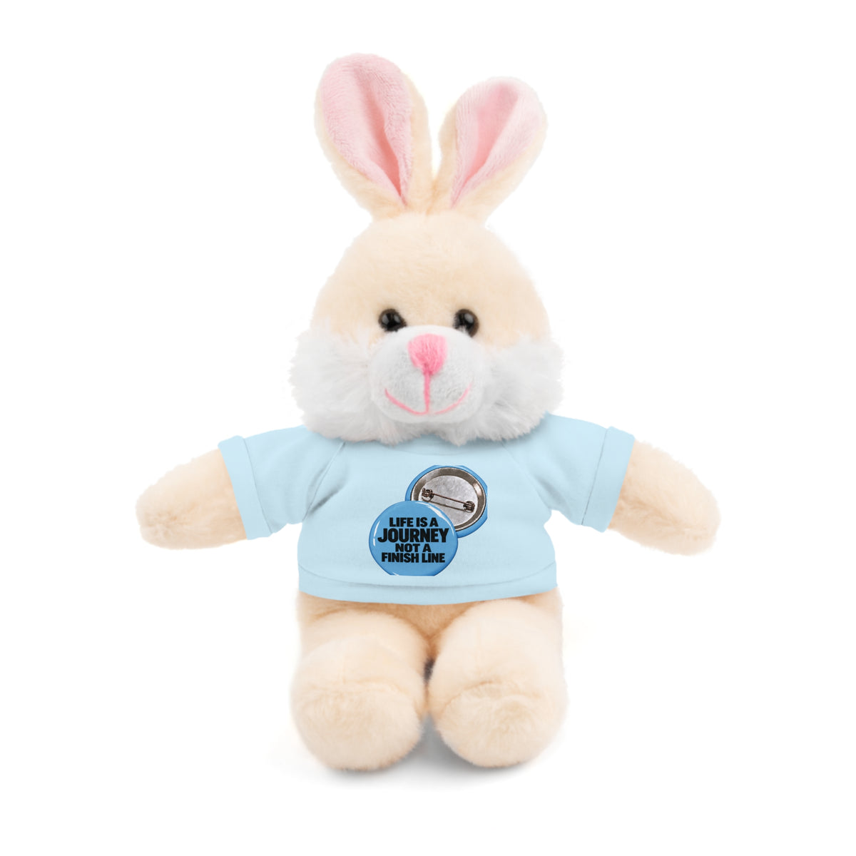 Plush Teddy Bear with Custom Tee — Cute Gift for Kids & Romantic Occasions