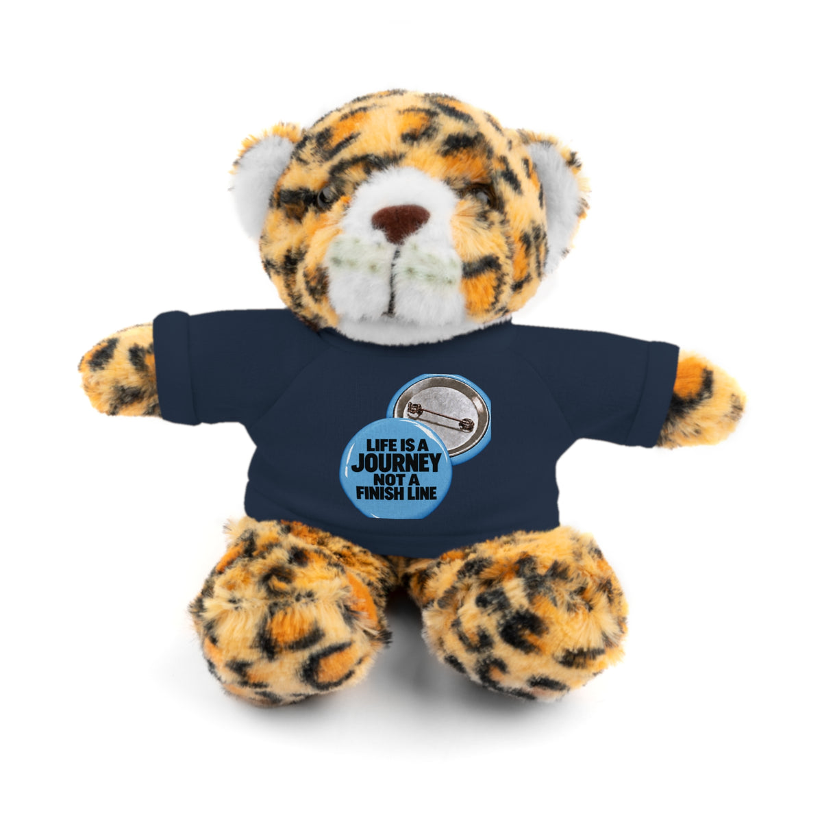 Plush Teddy Bear with Custom Tee — Cute Gift for Kids & Romantic Occasions