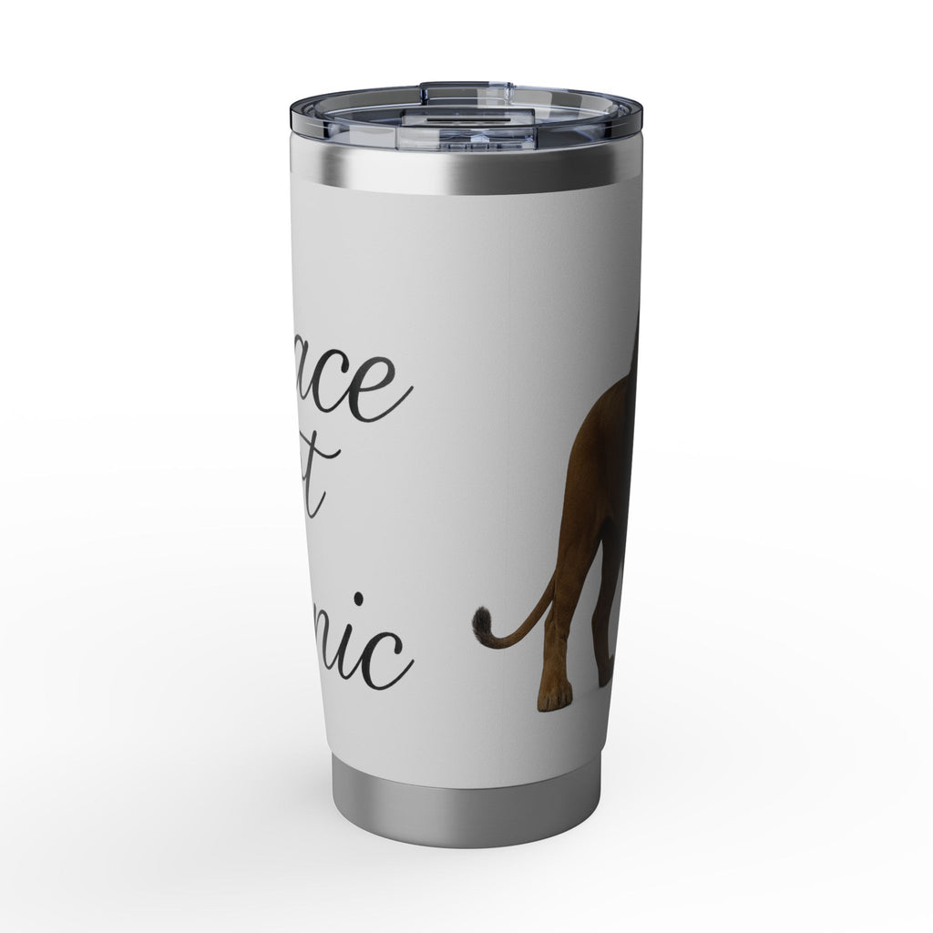Lion Graphic Tumbler — 20oz Insulated Travel Cup