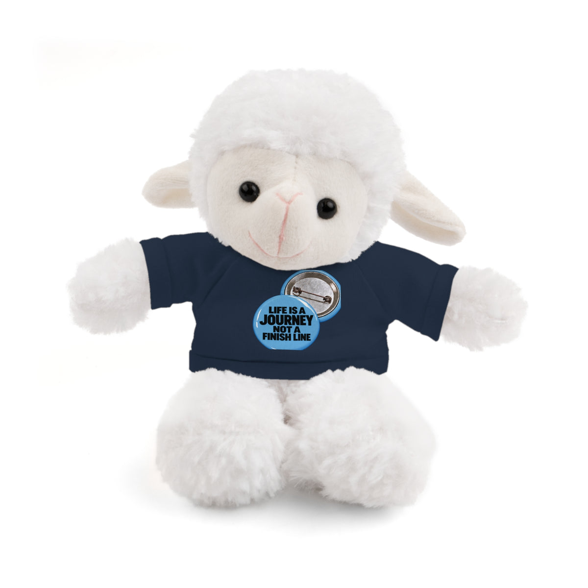 Plush Teddy Bear with Custom Tee — Cute Gift for Kids & Romantic Occasions