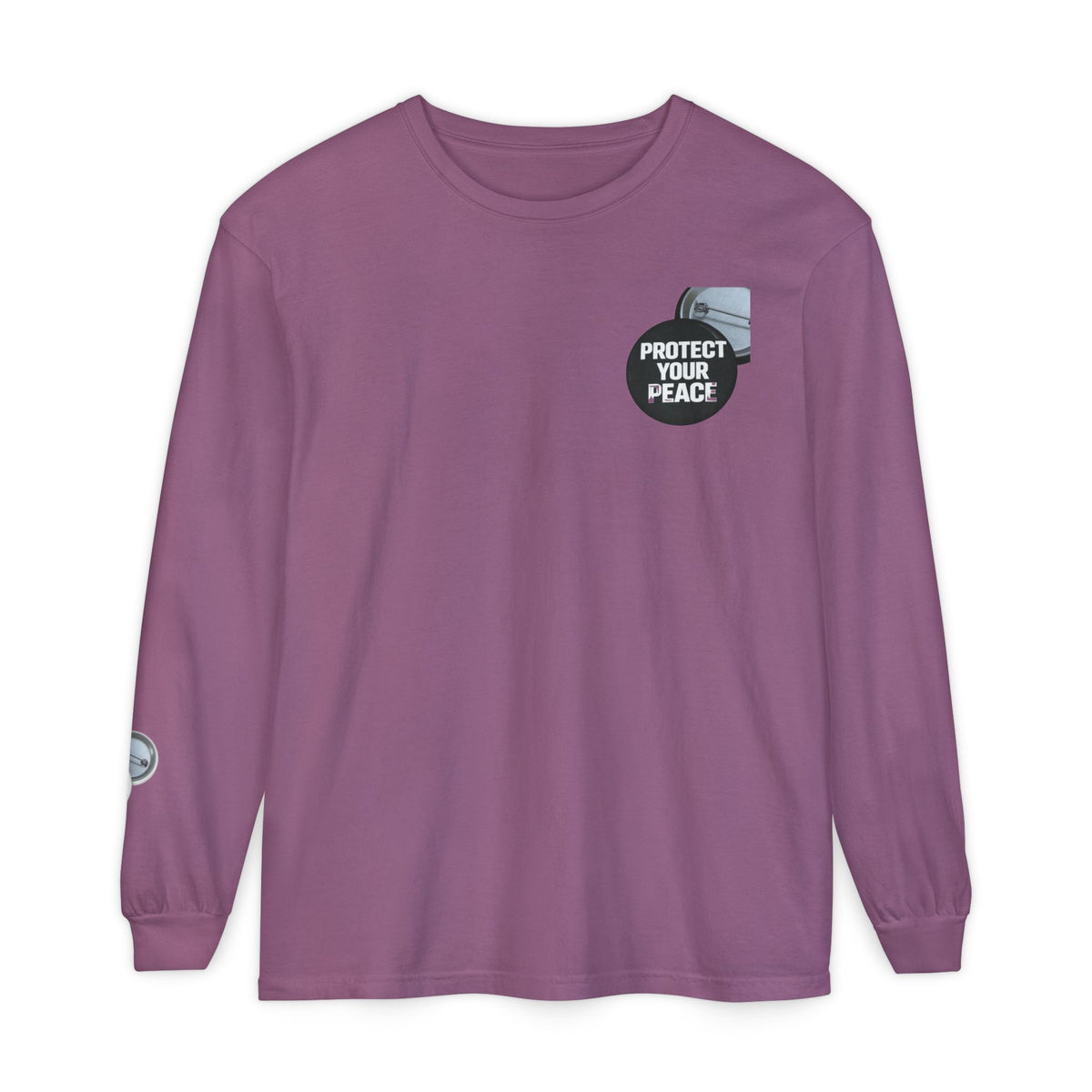 Protect Your Peace Graphic Long Sleeve T-Shirt