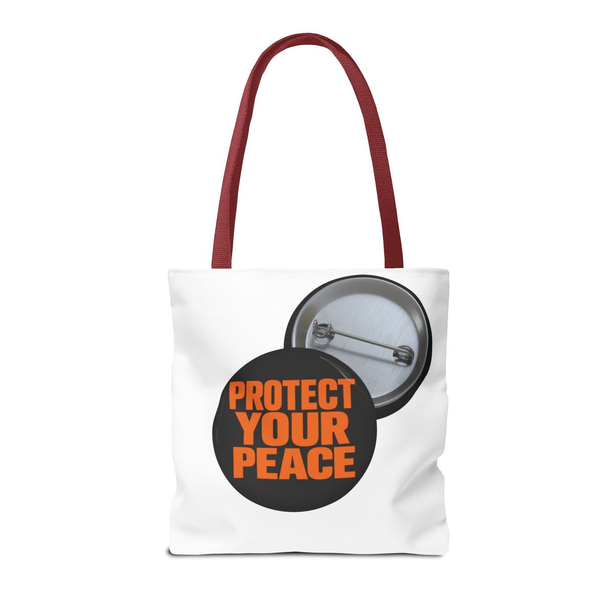 Protect Your Peace graphic design Mental Health Awareness Tote Bag