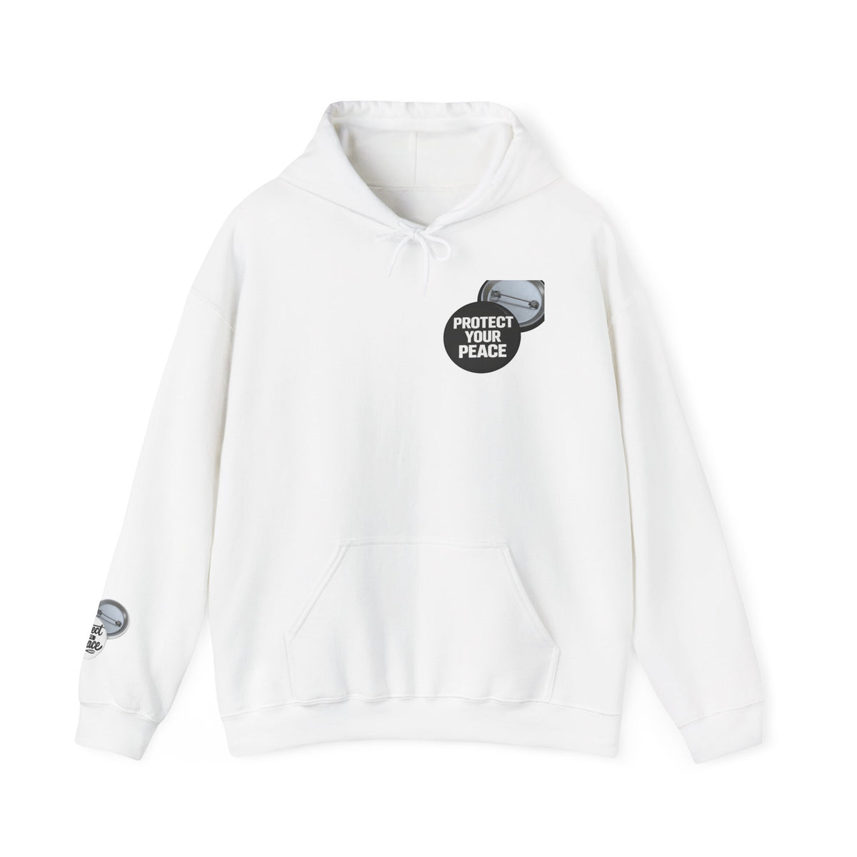 Protect your peace Graphic Hoodie and arm protect your peace graphic design.
