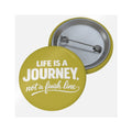 Inspirational 'Life Is A Journey, Not A Finish Line' Sticker
