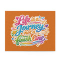 Inspirational 'Life Is a Journey, Not a Finish Line' Jigsaw Puzzle