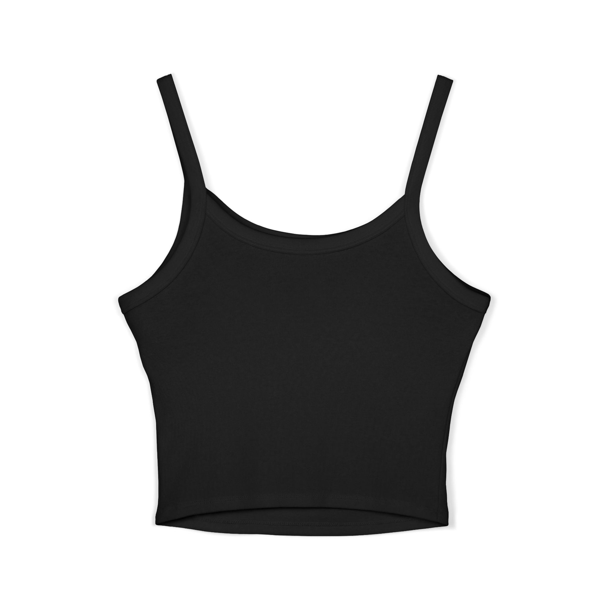 Crop Tank Top2 — "Protect Your Peace" Script Grid Graphic