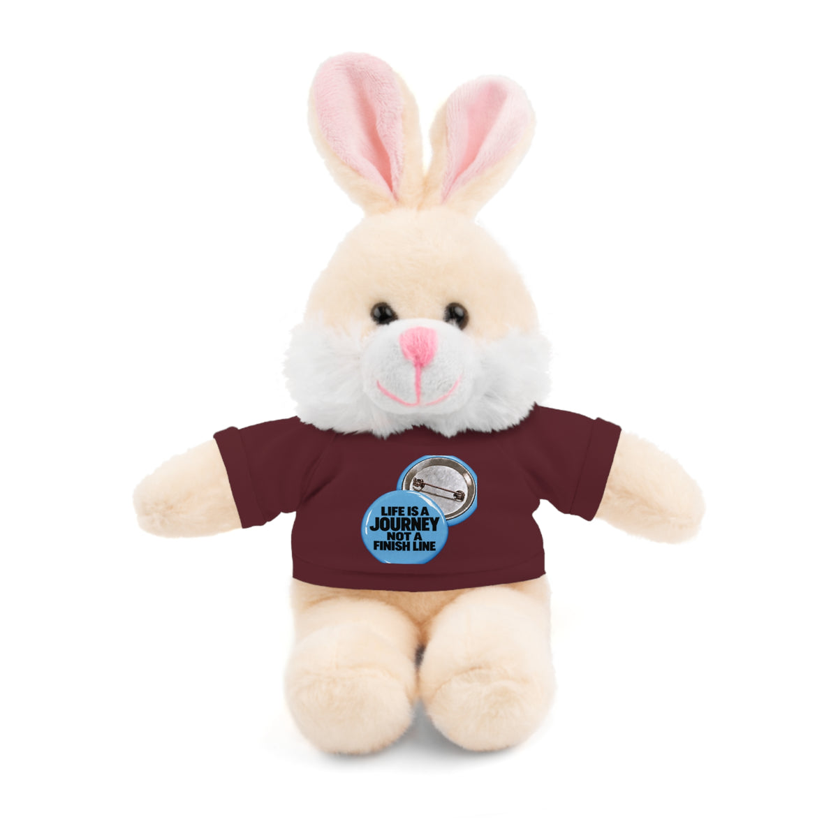 Plush Teddy Bear with Custom Tee — Cute Gift for Kids & Romantic Occasions