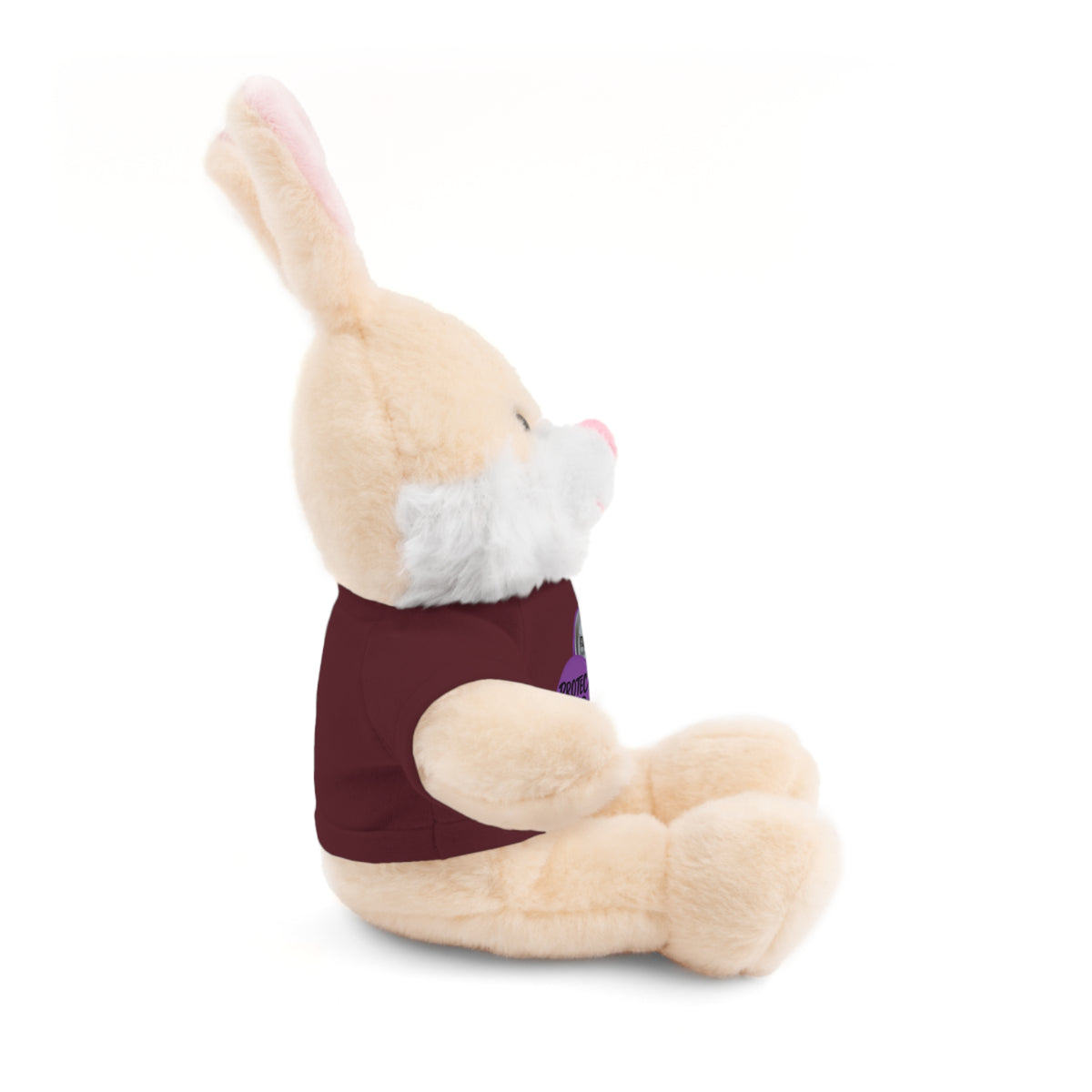 Plush Bear with 'Protect Peace' Tee