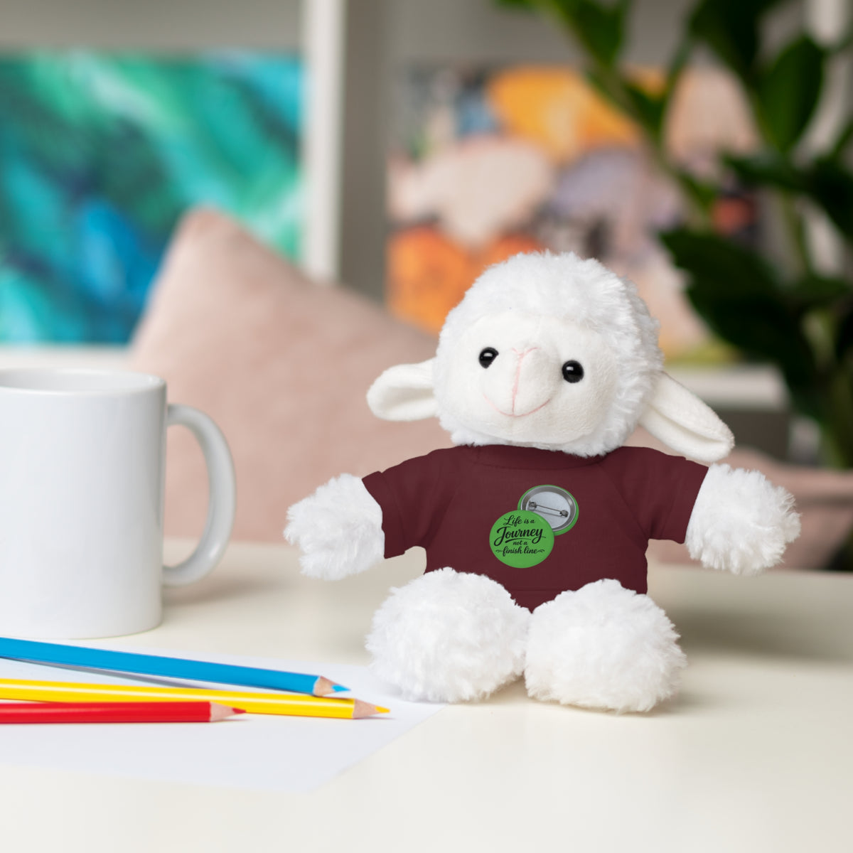 Custom T-Shirt Teddy Bear — Personalized Plush with Tee (Great for Gifts & Keepsakes)