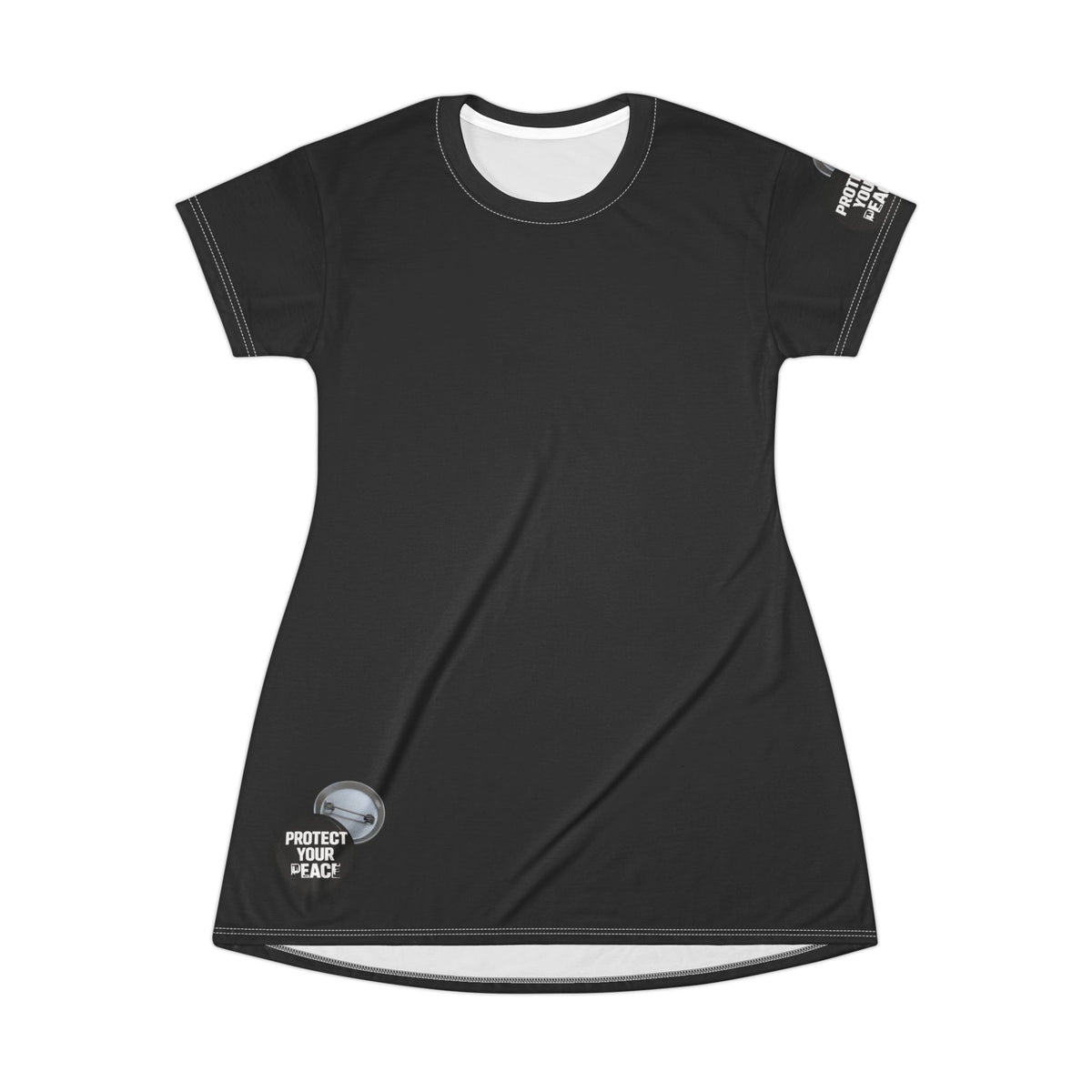 Protect Your Peace Graphic T-Shirt Dress graphic I have a sound mind.