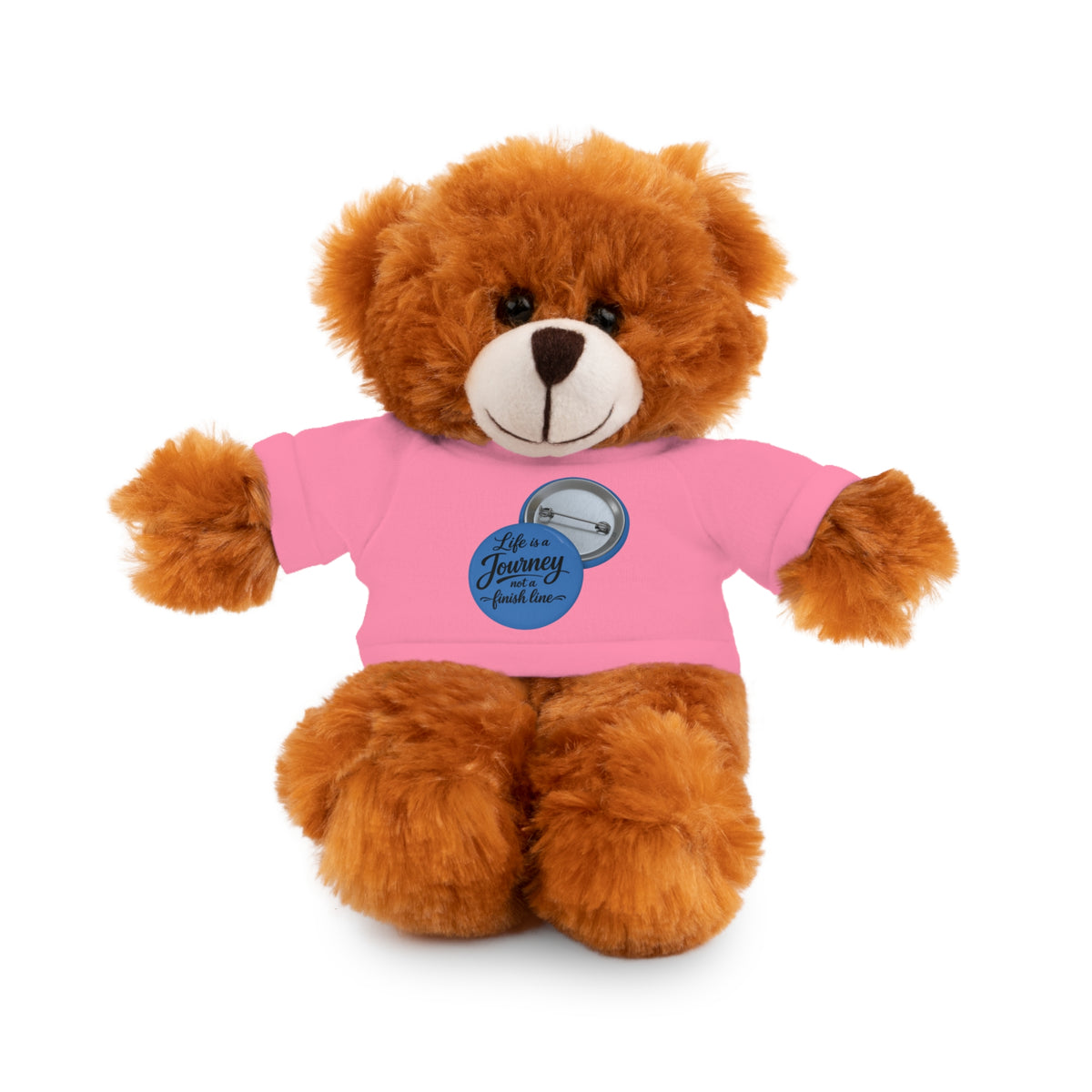 Personalized Teddy Bear with Custom Tee — Cute Plush Gift for Kids & Occasions