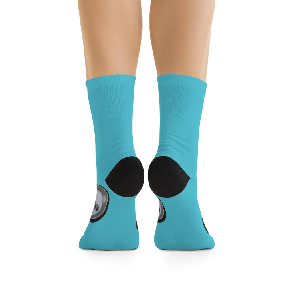 Protect Your Peace graphic design socks