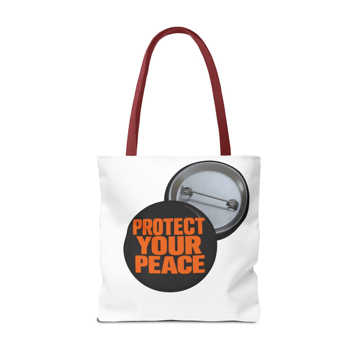 Protect Your Peace graphic design Mental Health Awareness Tote Bag