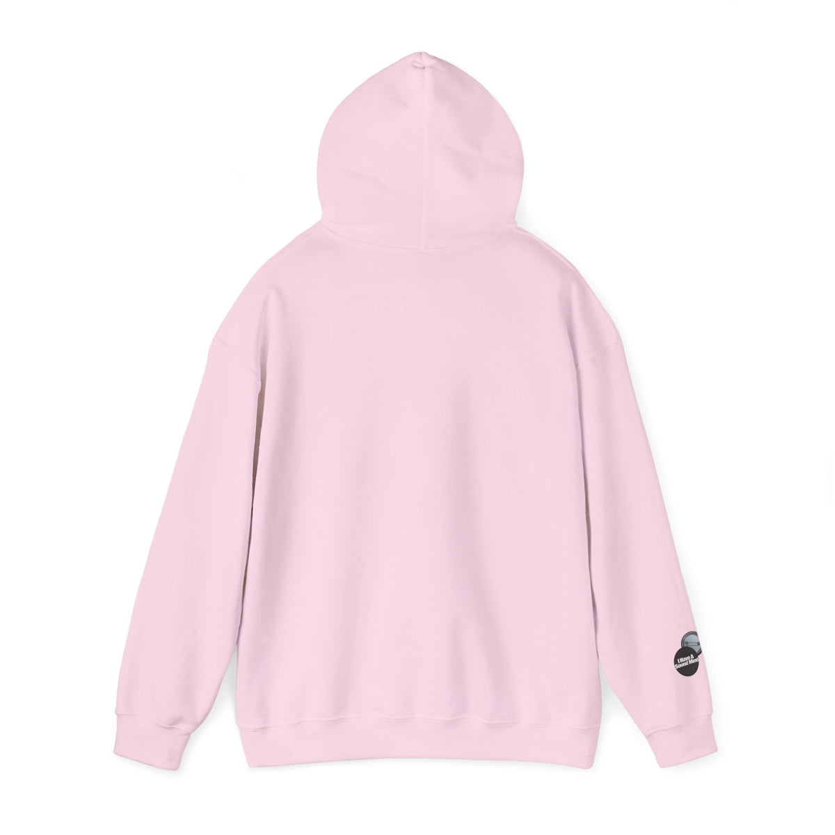 Hoodie graphic  and arm graphic design  protect your peace.