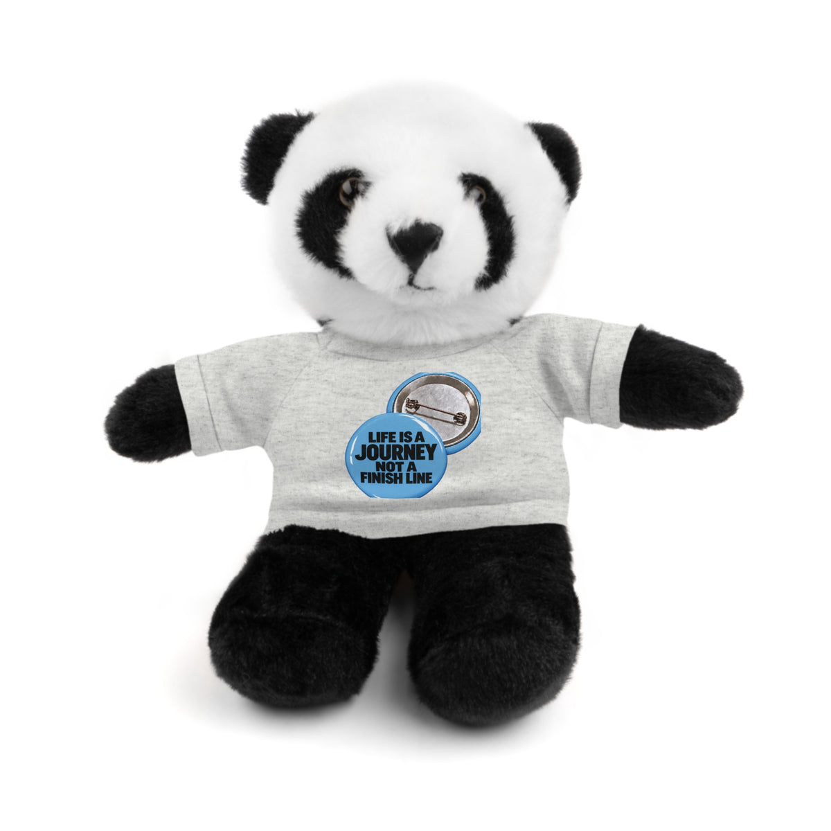 Plush Teddy Bear with Custom Tee — Cute Gift for Kids & Romantic Occasions